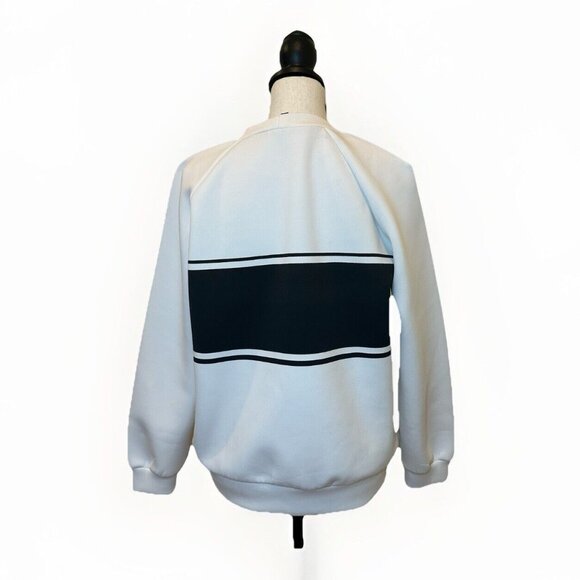 The Fifth Women’s Small Sweater Black And White Stripe Oversized - Light Marks - Picture 2 of 16